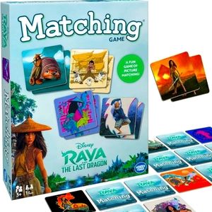 Raya & The Last Dragon Matching Game  NWT